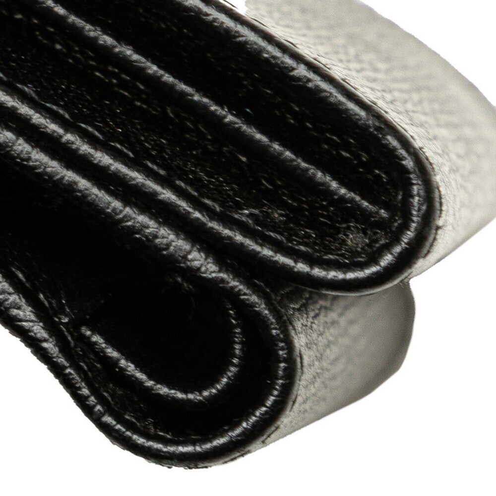 CHANEL Authentic Black Leather Wallet - Picture 5 of 10